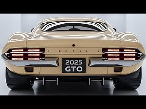 All-New 2025 Pontiac GTO Muscle Car – Power, Performance & Perfection | MVP Auto