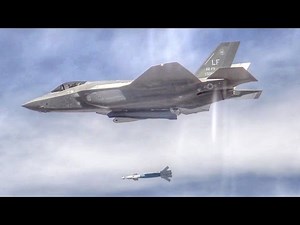 F-35 Laser-Guided Bomb Drop