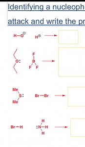 Identifying a nucleophilic attack and write the product.[Diag... | Filo