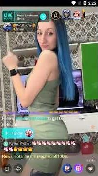 bigo live - dance with russian girl