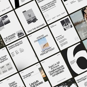 20 BOLD Editorial Swiss Instagram Post Templates | Canva Social Media Kit for Designers, Agencies, Creative Studios, Startup Businesses - Etsy