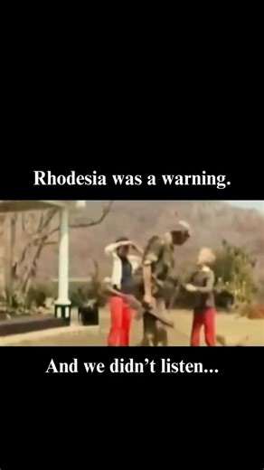Europe’s World on Instagram: "Rhodesia is the model for European extinction: Whites build economic powerhouses, they feed the third worlders who beg Whites to save them, the nonwhite population surges, and then nonwhites demonize the Whites who saved them. North America and Western Europe will be minority White within 30 years if nothing is done to prevent it, which Whites will then be persecuted. Wake up. This video is for educational purposes only."