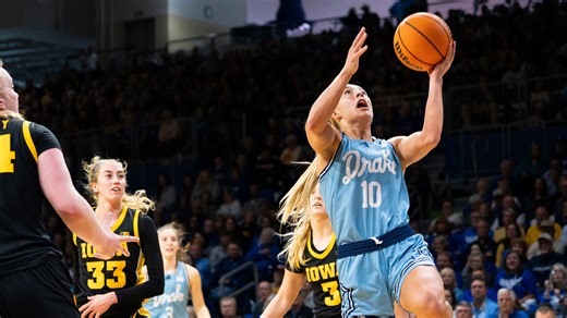 Katie Dinnebier leads Drake women's basketball to dominant win over Valparaiso