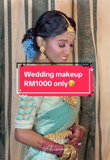 Stunning Wedding Makeup for Our Beautiful Bride 🩵