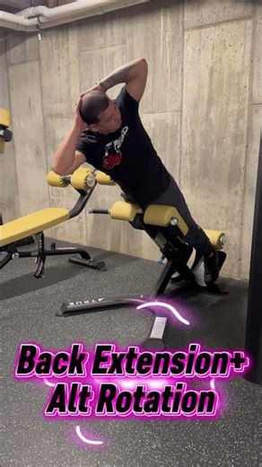 Back Extension Machine: 2 Exercises You Should Be Doing