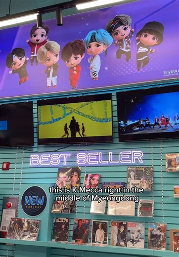 Discover KPOP Merchandise at K MECCA Myeongdong
