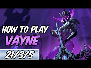 VAYNE ADC | New Build & Runes | Diamond PROJECT: Vayne | League of Legends | Season 9