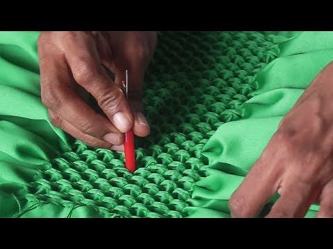 Stitching Dress: Easy Smocking Design for Frock | DIY Stitching #54