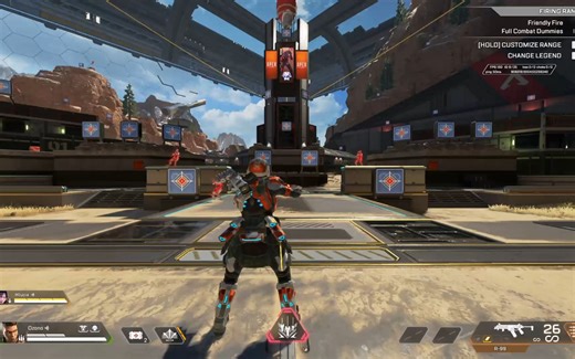 APEX靶场逆天bug，强制第三人称可以朝镜头开枪