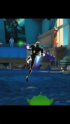 Fortnite: Alien X Ben 10 To Infinity Emote (Buzz Lightyear) #fortnite #shorts #ben10