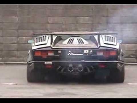 Lamborghini Countach with Kreissieg exhaust