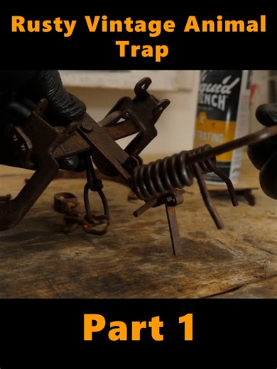 I found an antique animal trap rusted and ready for a restoration. This vintage trap is going to need a little rust removal and elbow grease to fix it. Good thing I have my trusty rusty hand tools for this type of restoration. Enjoy the asmr sounds and make sure you watch as I take this rusty old tool and repair it to its former glory. I promise you won't want to miss the end and see how amazing it actually works. . . #vintagerestoration #rustytools #animaltrap #restorationproject #rustremoval #
