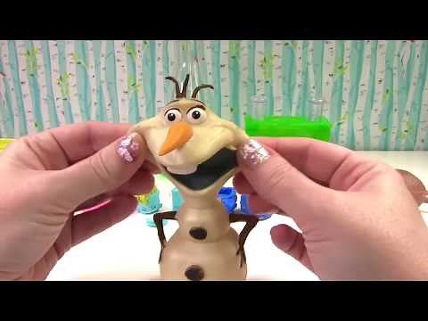 Fizzy Plays With Disney Frozen Characters Olaf