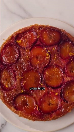 Pick-your-own-fruit upside-down cake