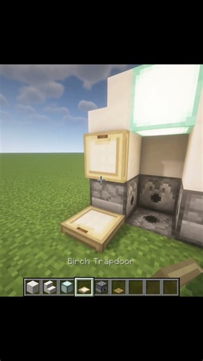 Minecraft Automatic Armour Equipper #shorts #minecraft