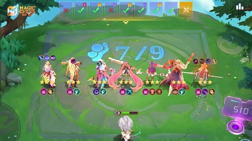 Gampamg Bintang Tigain Arlot dan Guinevere di Magic Chess