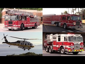 Fire Trucks & Police Responding - Best of 2021 Compilation Part II: July - December