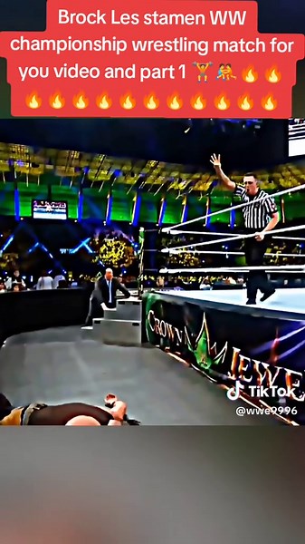 Brock Lesnar WWE Championship Match Highlights