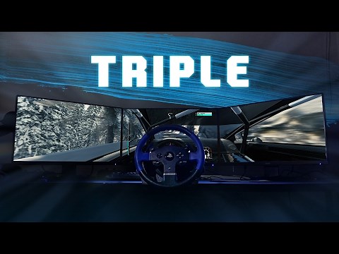 SETTING UP TRIPLE MONITORS │ ACER 27 Inch 5760x1080 (60FPS) + Wheel