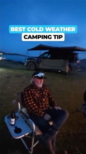 Great hack for camping in the cold.