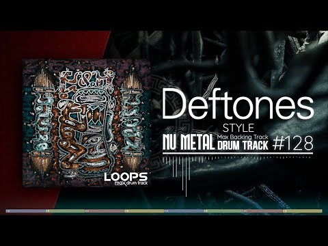 Nu Metal Drum Track / Deftones Style / 90 bpm
