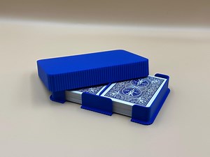 3D Printed Double Playing Card Deck Holder: Home & Travel Organizer - Etsy