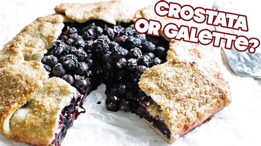 This Blueberry Crostata Is Juicy, Buttery, and Foolproof