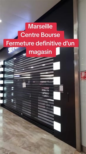 Fermeture définitive de Sephora au Centre Bourse de Marseille