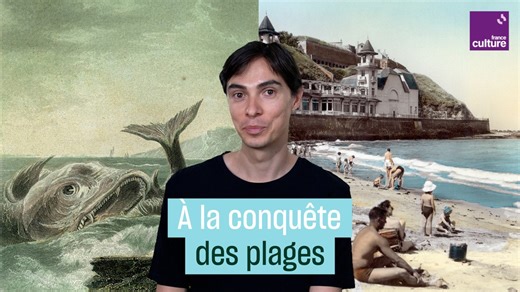 568K views · 7.7K reactions | Lézarder à la plage, s’y promener ou même… s’y baigner : en voilà une drôle d’idée, selon nos ancêtres. | France Culture | Facebook