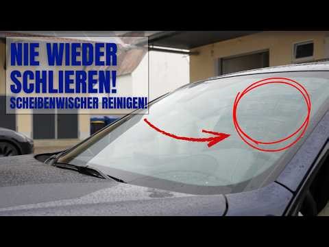 Schlieren? Nicht die Scheibe ist das Problem! DIESES Detail vergessen viele!