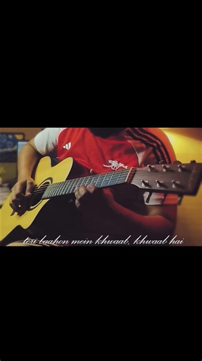 Gehra Hua (Dhurandhar) - Guitar Cover | Acoustic vs Electric Guitar #shorts #dhurandhar