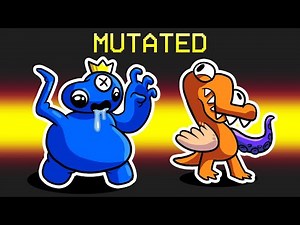 Mutated Rainbow Friends in Among Us!
