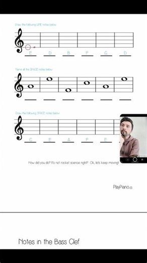 Drawing Line Notes: Music Theory Explained #shorts