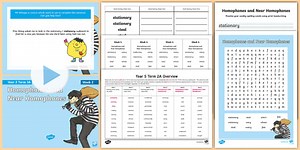 Year 5 Term 2A Week 4 Spelling Pack