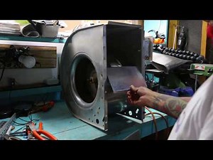 How to wire a squirrel cage fan
