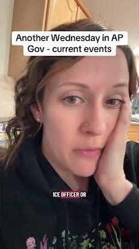 Current Events & ICE Discussion 😩📚