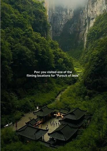 Pursuit of Jade Filming Location: Wulong Natural Three Bridges, Chongqing