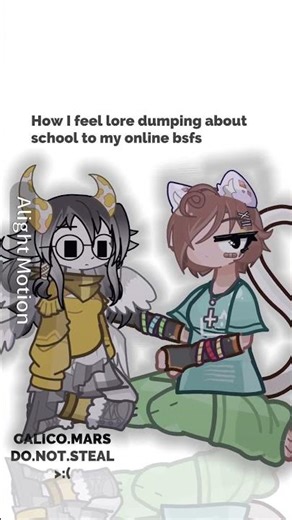 IT'S SO GLITCHY GRRRRRR #gacha #relatable #silly