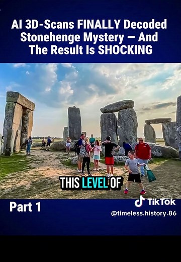 AI 3D-Scans FINALLY Decoded Stonehenge Mystery — And The Result Is SHOCKING Part 1 #new #news #foyoupage #history #stonehenge #tiktok