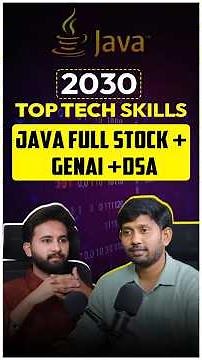 Best Course for Software Jobs in 2026 | Java Full Stack + GenAI