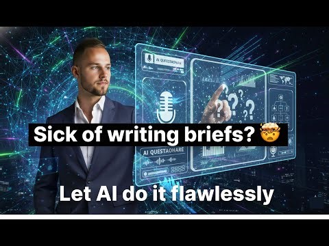 AI create a high-quality creative brief in just a few minutes