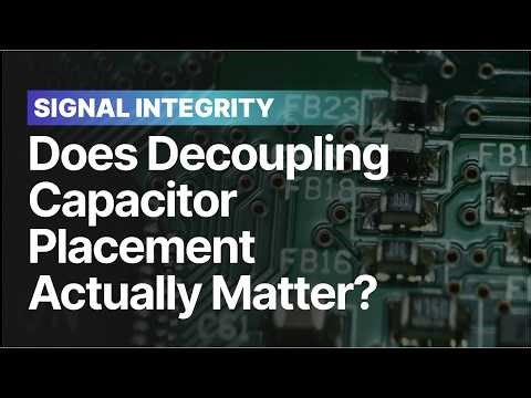 Does Decoupling Capacitor Placement Actually Matter?