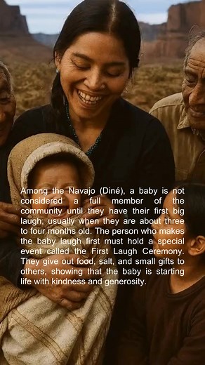 A Navajo baby’s first big laugh marks their true welcome into the community — celebrated with a special ceremony of sharing and kindness. #NavajoTradition #FirstLaugh #CulturalHeritage #DinéStories #FamilyRoots | Once Upon A Time