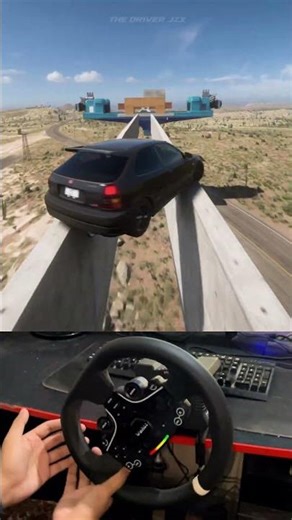 Honda Civic Amazing Stunt Parking!🤯 Forza Horizon 5 #Shorts