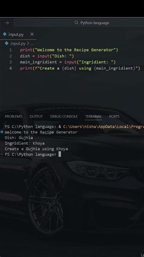 CSE Student Must Watch 🔥 Python Input & f-String Explained Simply