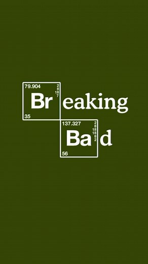 Making the Breaking Bad logo #logos #breakingbad #bryancranston #aaronpaul #annagunn #bobodenkirk #giancarloesposito #vincegilligan #heisenberg