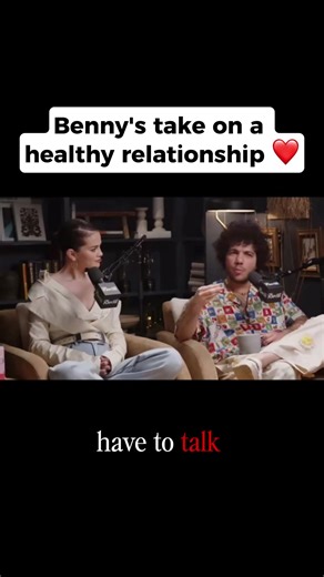 This advice from Benny is too real 🫶 @benny blanco @Selena Gomez #bennyblanco #interview #love #relationshipgoals #fyp