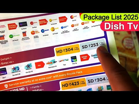 Dish TV All Channels List 2026 | Latest Dish TV Combo Packs with Price | Full Details Hindi