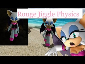 Sonic The Hedgehog P 06: Rouge the Bat Jiggle Physics on the Beach