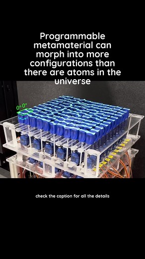 597K views · 1.2K reactions | A programmable metamaterial grid can be...